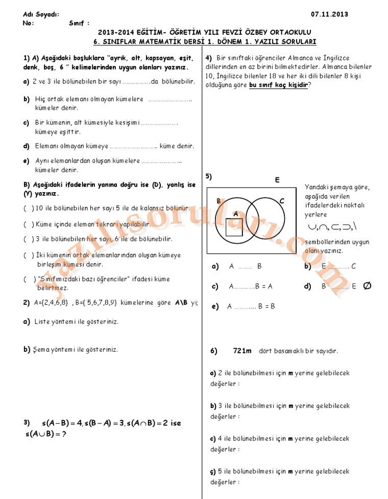 9matematiksoruları