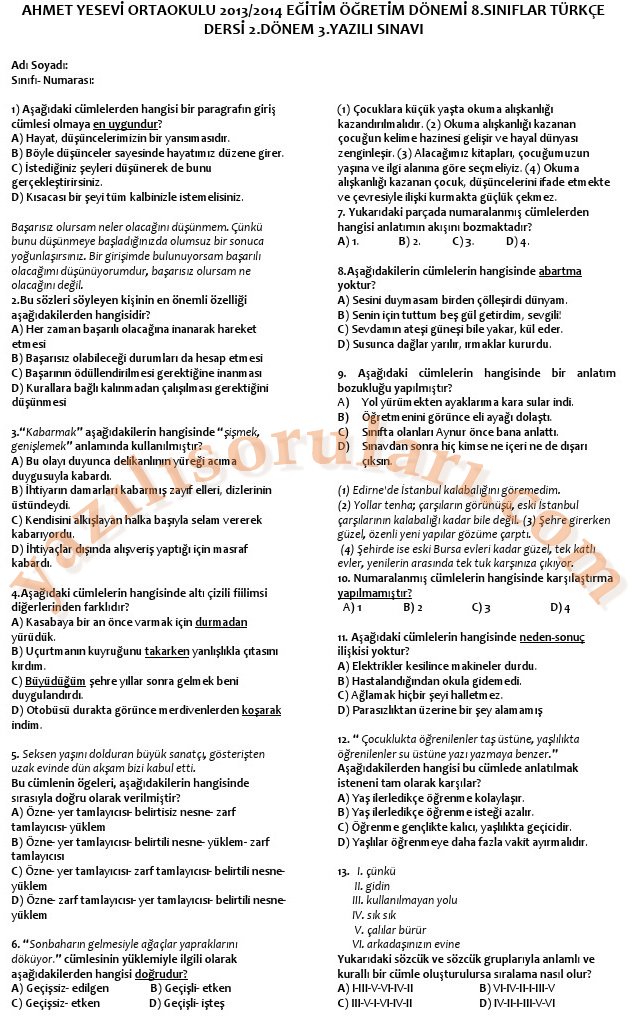 sorubankası