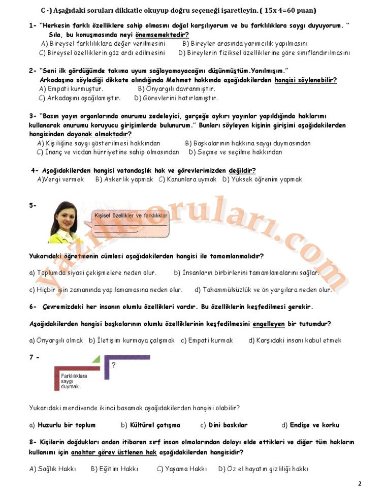 vatandaşlıksoruları